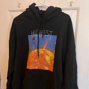 Travis Scott highest in the room sun hoodie